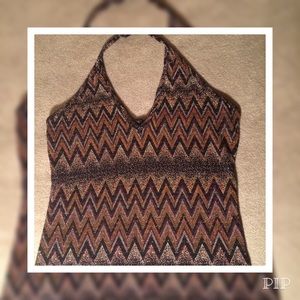 Bling halter top